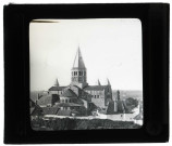 Basilique du Sacré-Cœur de Paray-le-Monial (Saône-et-Loire), chevet et transept.