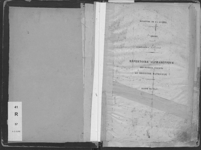 Evreux. Répertoire alphabétique (1893)