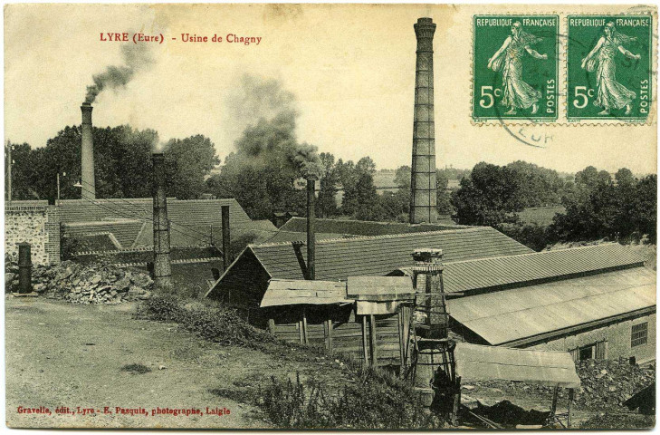 Neuve-Lyre (La). Lyre. - Usine de Chagny.