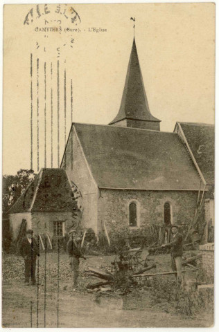 Cantiers. L'Eglise.