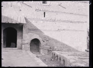 Détails de maçonnerie d'un bâtiment.