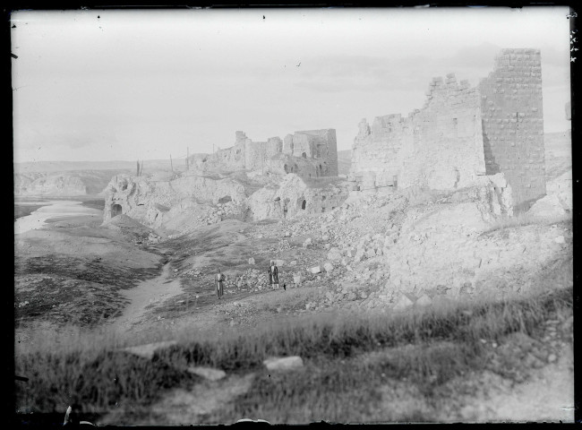 Intérieur de la forteresse de Biredjik (Turquie).