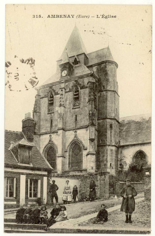 Ambenay. L'église.