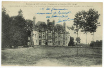 Neuilly. Environs de Bueil. - Château de la Folletière (XIVe siècle). C'est en cet endroit, au gué de «l'Epine» que les soldats de Mayenne se noyèrent en grand nombre après la Bataille d'Ivry, en Mars 1590.