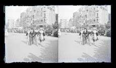 Procession de la Vierge au Monument de Jeanne d'Arc et à la basilique Notre-Dame de Bonsecours (Seine-Maritime).