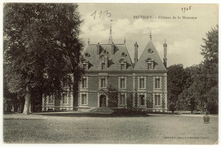 Brétigny. Château de la Houssaye.