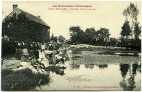 Divers. Scènes Normandes. - Un coin où l'on bavarde.