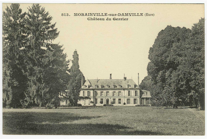 Morainville-sur-Damville. Château du Gerrier.