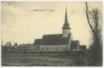 Sébécourt. L'Eglise.