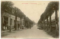 Ailly. La Grande Route.