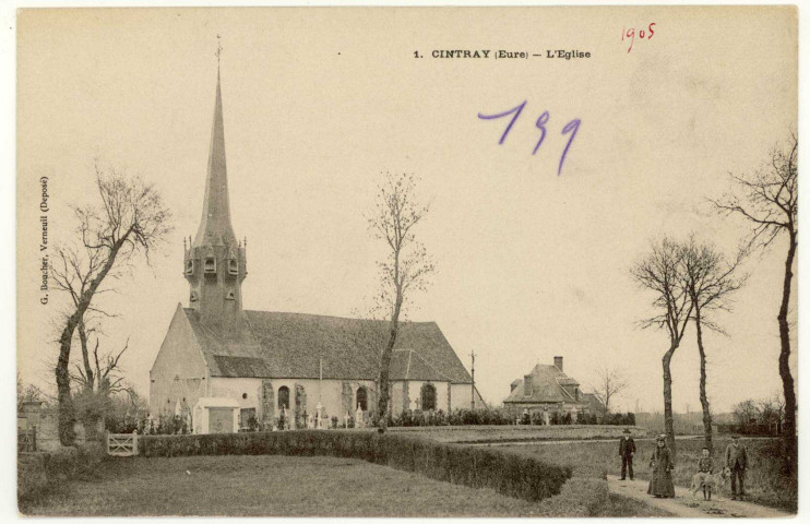 Cintray. L'Eglise.