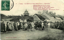 Basse-Normandie. Lessay. - La veille de la Foire Sainte-Croix (11 Septembre).