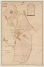 Perriers-sur-Andelle - "Plan de la terre, des bois et prés de la seigneurie de La Fontaine Beaunay". *