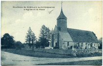 Romilly-la-Puthenaye. L'Église et la Place.
