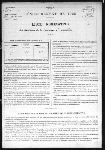 AUTHOU 1926