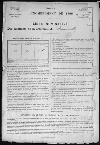 NORMANVILLE 1896
