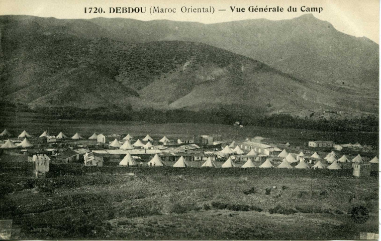DEBDOU (Maroc Oriental) - Vue Générale du Camp