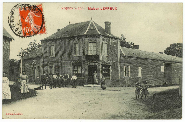 Nojeon-le-Sec. Maison Levreux.