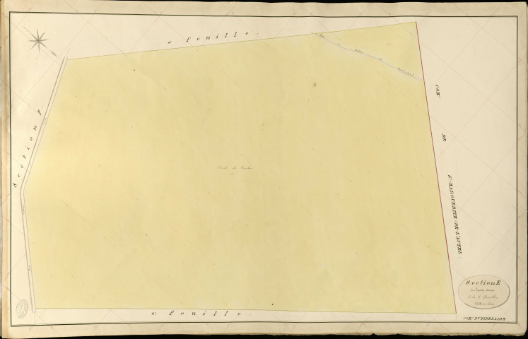 Fidelaire (Le). Section E _ de Saint Anne _ 5e de 6 Feuilles