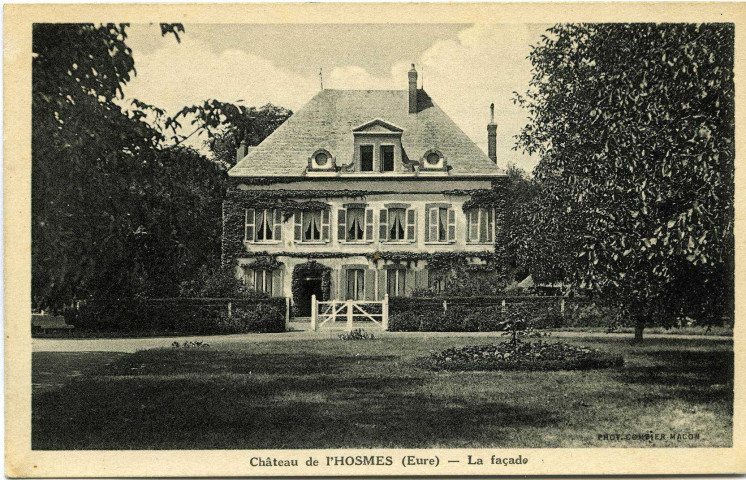Hosmes (L'). Le Château - La Façade.