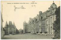 Gouville. Château de Chambray-sur-Iton (Eure) - Façade Sud.