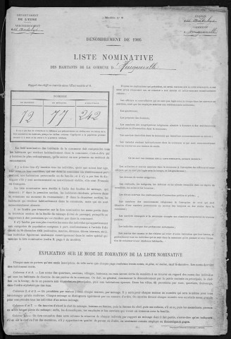 HEUQUEVILLE 1906