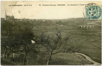 Conches-en-Ouche. Vue générale et Vallée du Rouloir.