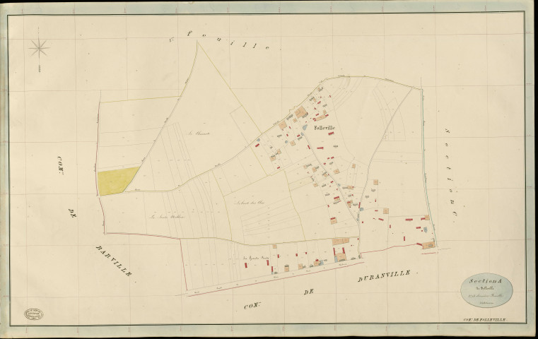 Folleville. Section A _ de Folleville _ 2e et dernière Feuille