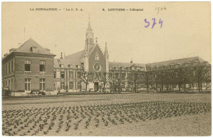 Louviers-Ville. L'Hôpital.