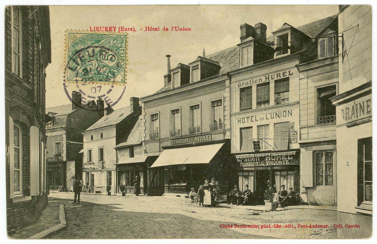 Lieurey. Hôtel de l'Union.