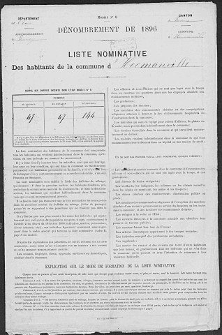 HECMANVILLE 1896