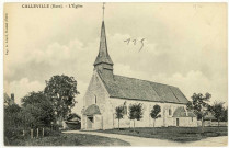Calleville. L'Eglise.