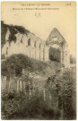 Beaumont-le-Roger. Ruines de l'Abbaye (Monument historique).