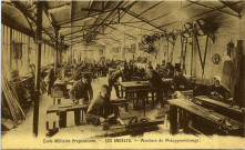 Andelys (Les). Ecole Militaire préparatoire d'Infanterie - Atelier de Préapprentissage.