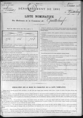 QUITTEBEUF 1891