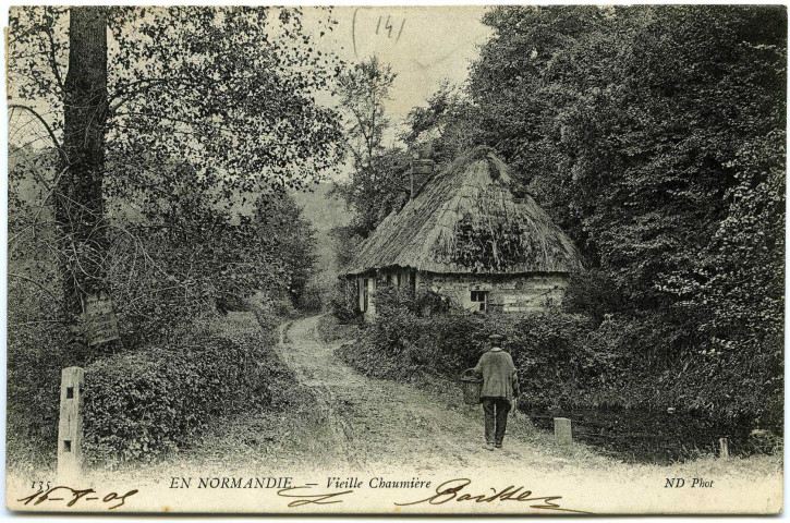 Divers. En Normandie. - Vieille Chaumière.