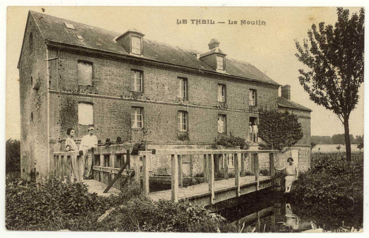 Chaise-Dieu-du-Theil. Le Moulin.