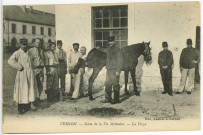 Vernon-Ville. Scène de la Vie Militaire. - La Forge.
