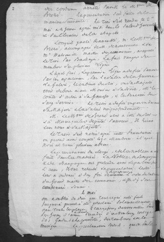 Journal des séances du Tiers Etat aux Etats Généraux de 1789, par Pierre-Paul Nairac, député de la Gironde.