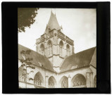 Église Saint-Taurin d'Évreux (Eure), le clocher.