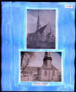 "Églises rurales du département de l'Eure" du chanoine Bonnenfant tome I, planche LXXIII Hectomare (Eure) et Hennezis (Eure).