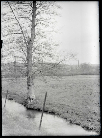 Vue de la campagne de Ménesqueville (Eure).