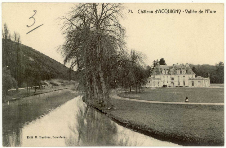 Acquigny. Château d'Acquigny-Vallée de l'Eure.