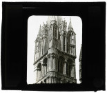 Église abbatiale Saint-Étienne de l'abbaye aux Hommes de Caen (Calvados), clocher sud.