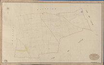 Neuville-près-Claville. Section B _ du Routoir _ 2e et dernière Feuille