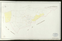 Ferrières-Saint-Hilaire. Section B _ du Chesnay _ 2ème de 3 feuilles _ Echelle de 1 à 2500