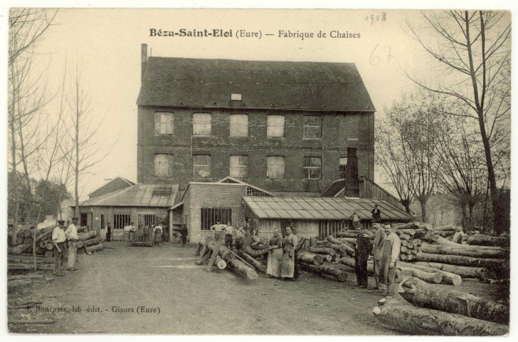 Bézu-Saint-Eloi. Fabrique de Chaises.