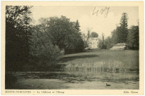 Mesnil-Verclives (Le). Le Château et l'Etang.