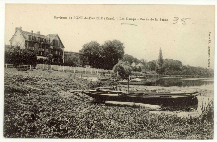 Damps (Les). Bords de la Seine.