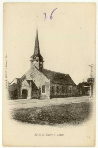 Boissey-le-Châtel. Eglise de Boissey-le-Châtel.